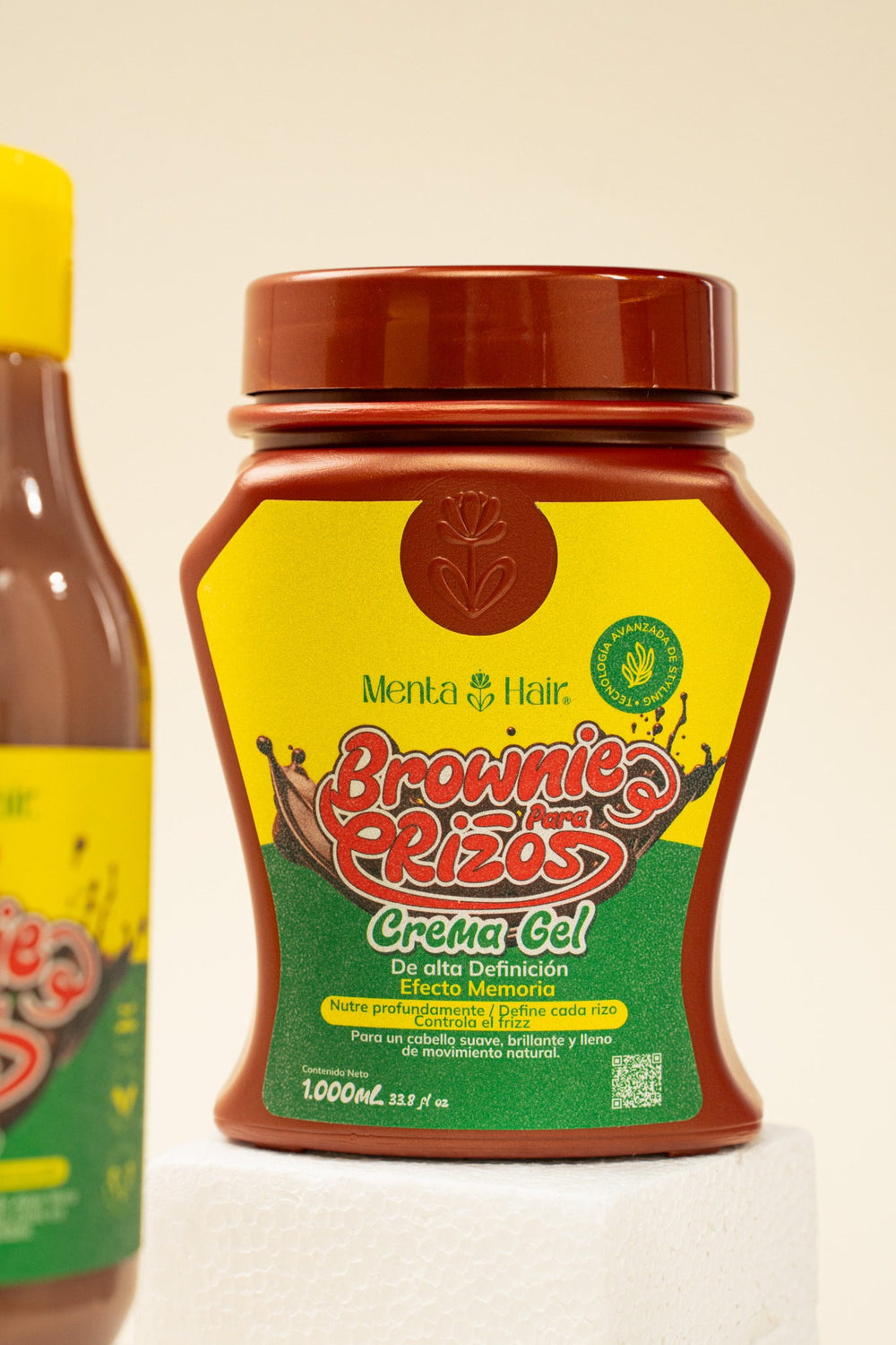 Brownie Para Rizos Crema gel  X1.000ml Menta Hair