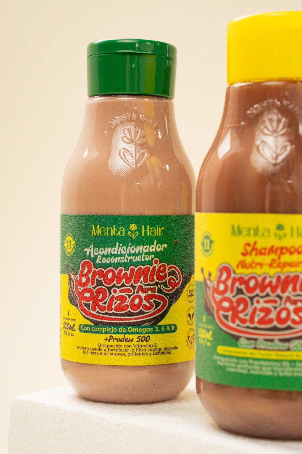 Acondicionador Brownie Para Rizos X550ml Menta Hair