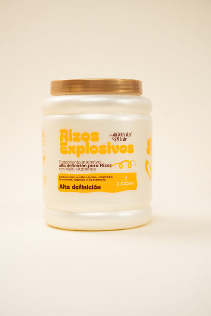 Tratamiento Capilar Rizos Explosivos X2.000ml Menta Hair