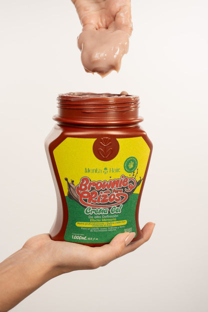 Brownie Para Rizos Crema gel  X1.000ml Menta Hair