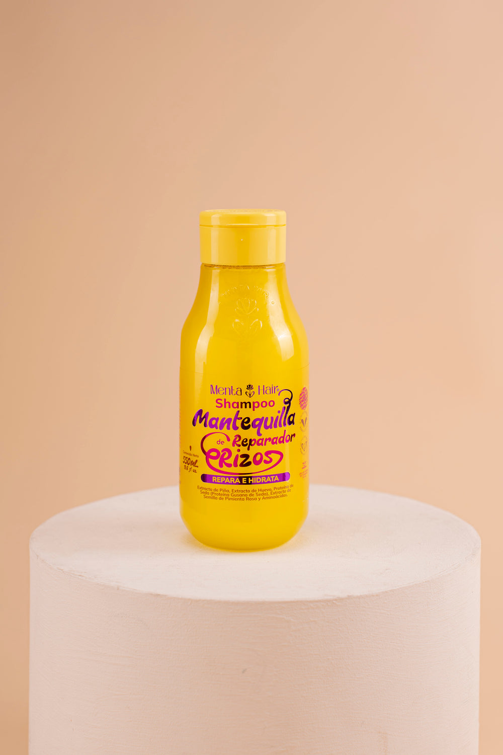 Shampoo Mantequilla Reparador de Rizos X550ml Menta Hair