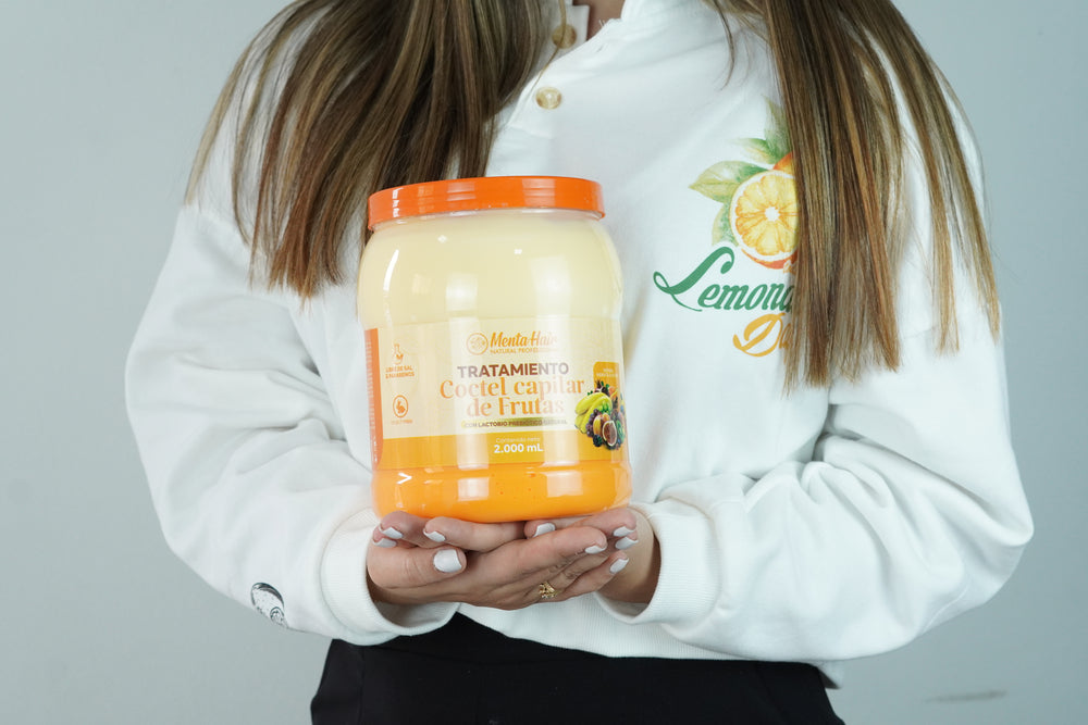 Tratamiento Coctel Capilar de frutas X2.000ml Menta Hair
