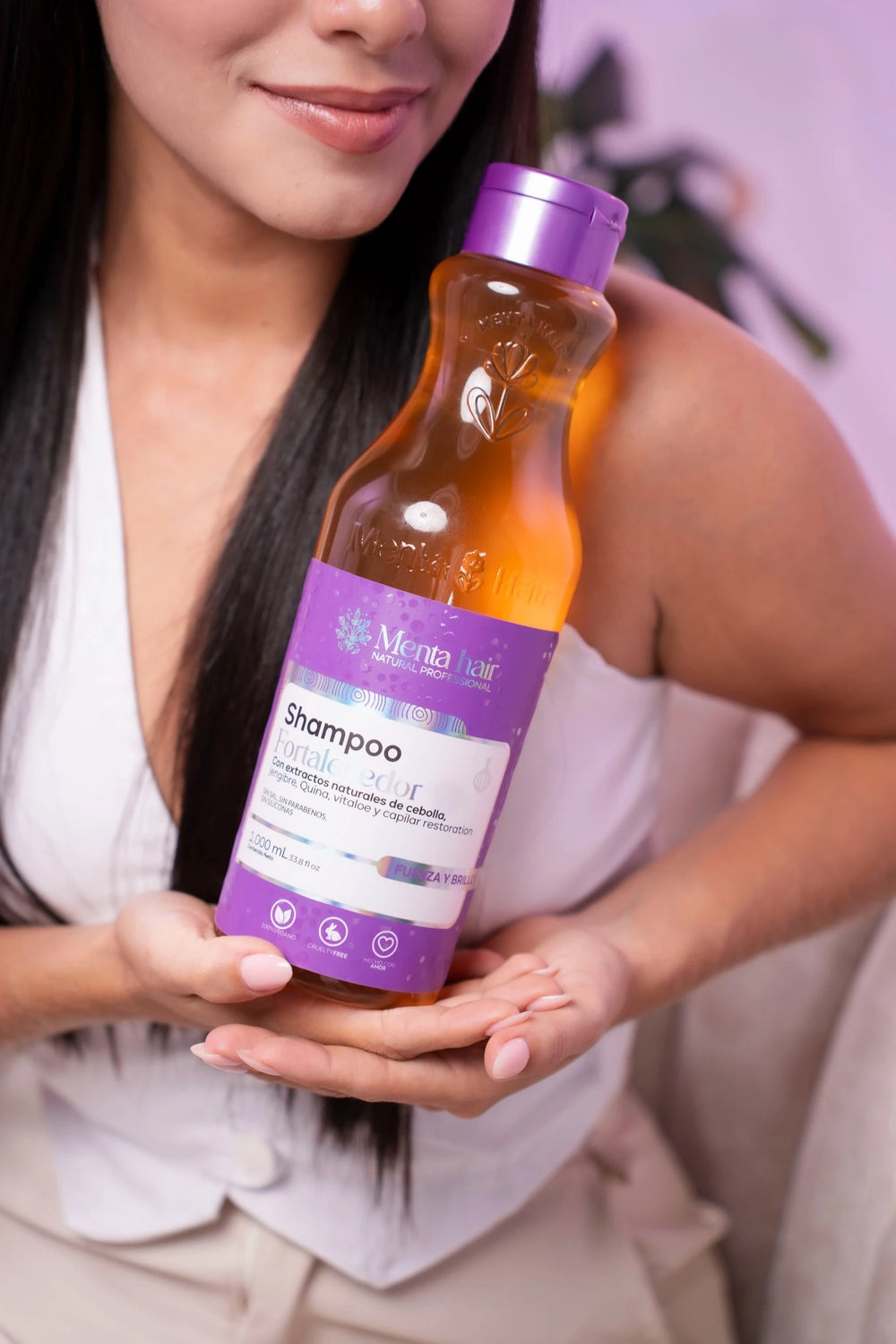 Shampoo Fortalecedor con Cebolla X1.000ml Menta Hair