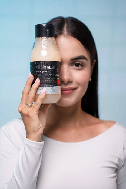 Shampoo Vinagre de Sidra De Manzana X550ml Menta Hair