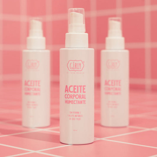 Aceite corporal humectante Girly