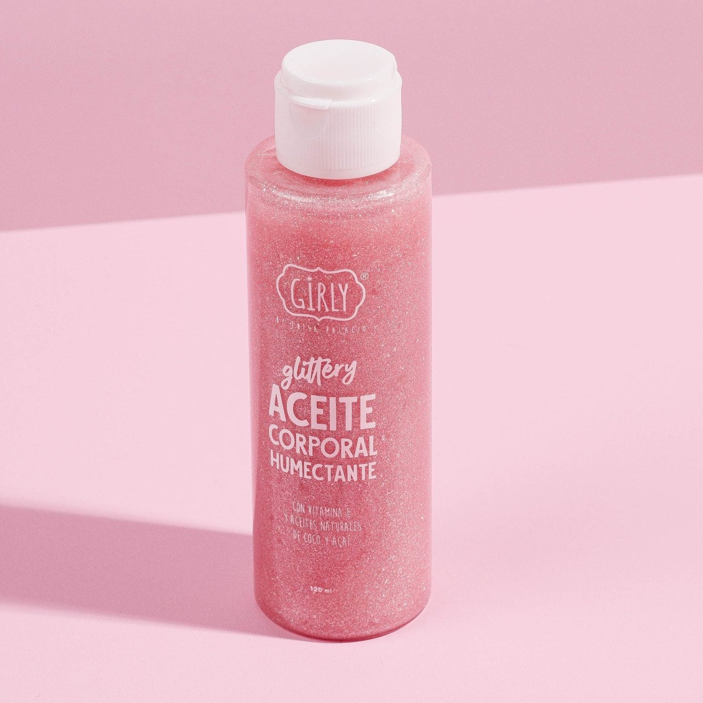 Aceite corporal glittery Girly