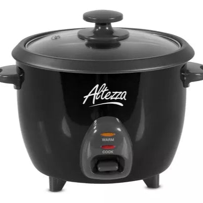 Olla Arrocera Multifuncional  1.8lt Negra Altezza