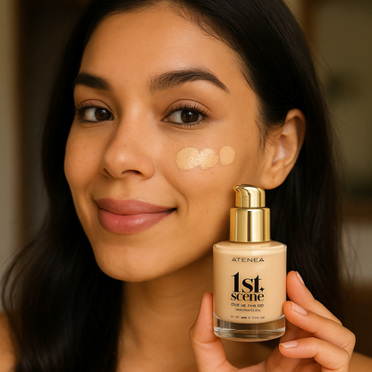 Sérum base 1st⭐ scene  tinted foundation Atenea 30 ML