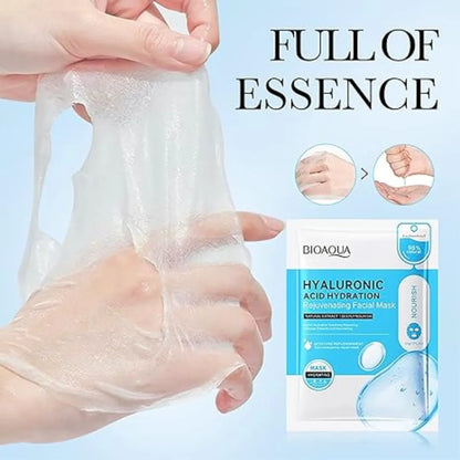 Mascarilla velo de acido hialuronico 98% extract natural Bioaqua