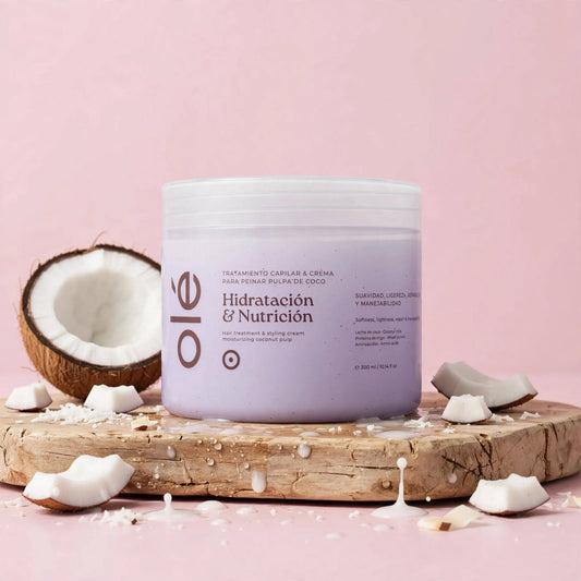 Tratamiento & crema para peinar Pulpa de coco