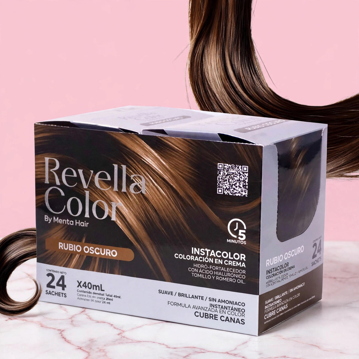 INSTACOLOR COLORACIÓN EN CREMA  MENTA HAIR