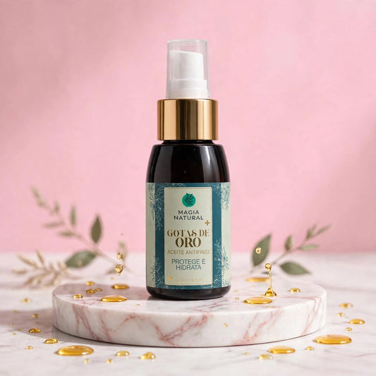 Gotas de Oro Aceite Antifrizz de Magia Natural