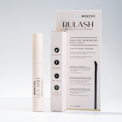 RULASH SERUM DE  CEJAS Y PESTAÑAS MONTOC