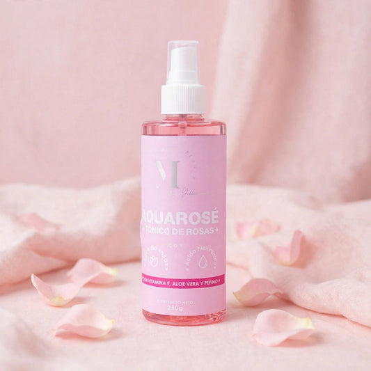 AQUAROSÉ Tónico de agua de rosas   Miss Beauty✨