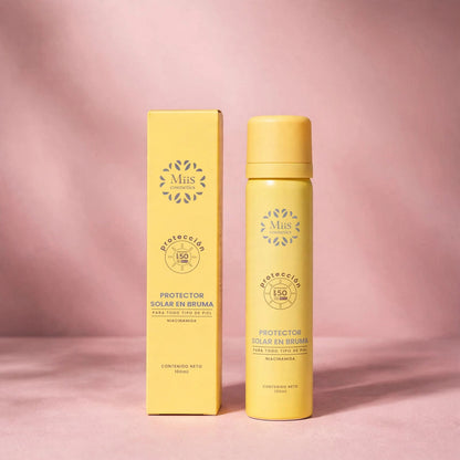 Protector solar en bruma Miis Cosmetics