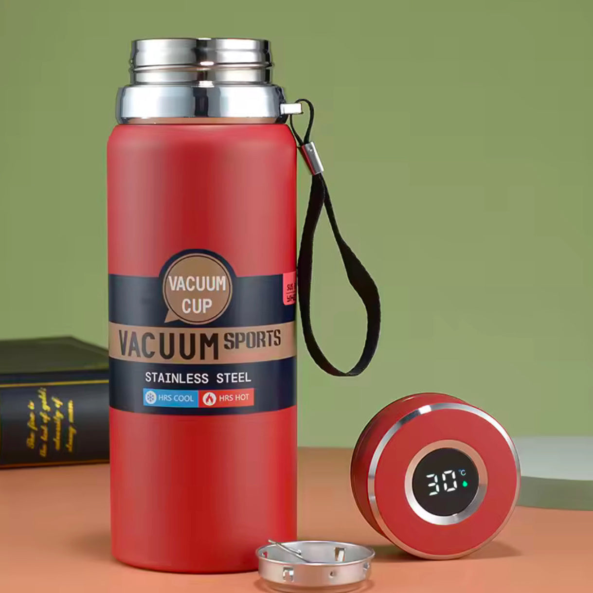 Termos térmicos 600 ML con medidor