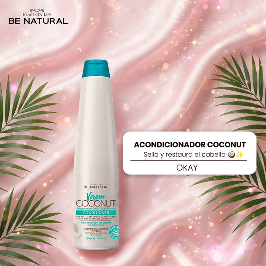 Acondicionador virgin coconut Be Natural