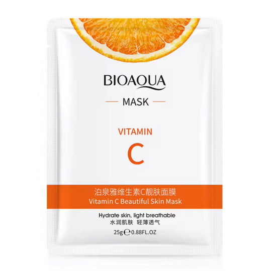 Mascarilla en velo vitamina C