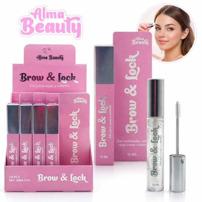 GEL MOLDEADOR PARA CEJAS Y CABELLO ALMA BEAUTY