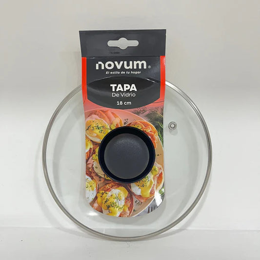 Tapa de Vidrio Novum 18cm
