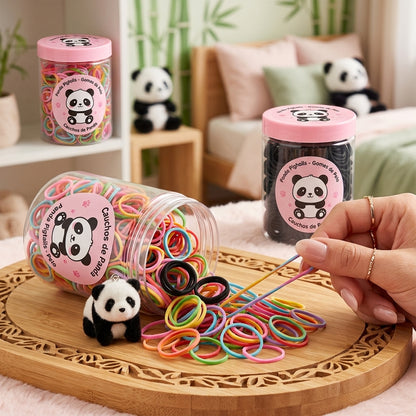 Cauchos grandes  para niñas panda 🐼 27fC001