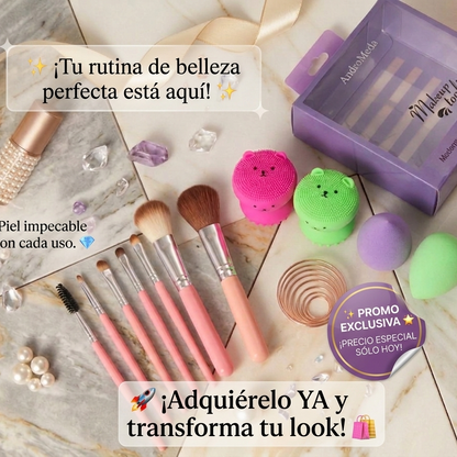 KIT DE BELLEZA ANDROMEDA MAKEUP TOOLS