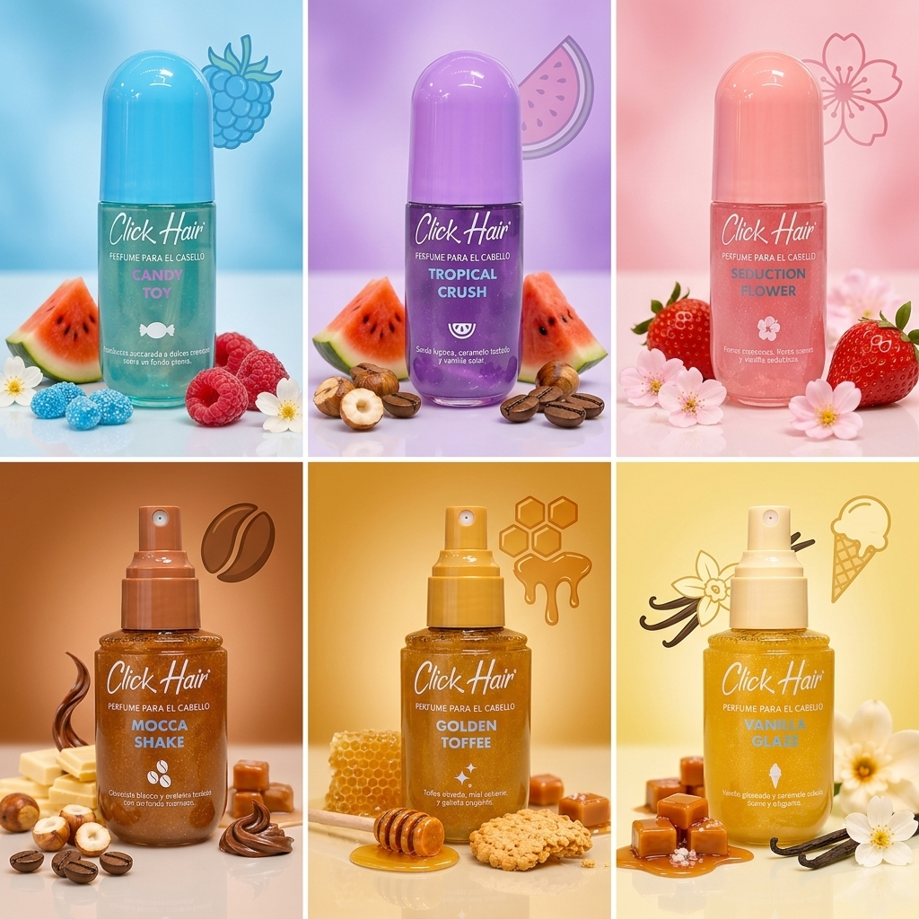 Perfume Para El Cabello Click – Nueva Presentacion
