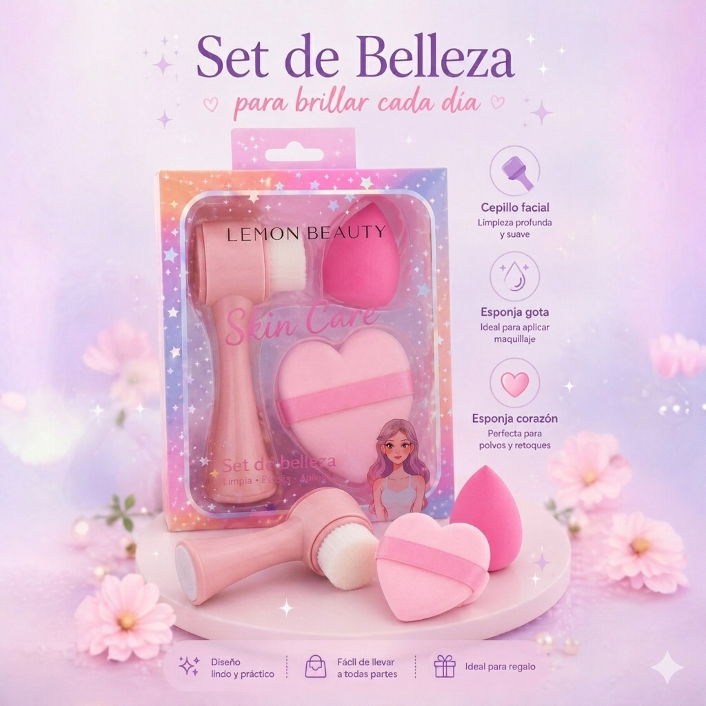 KIT 3 EN 1 SKIN CARE TIME