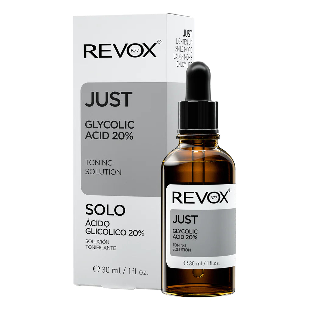 Suero Reparador con acido Glicolico al 20% JUST Revox