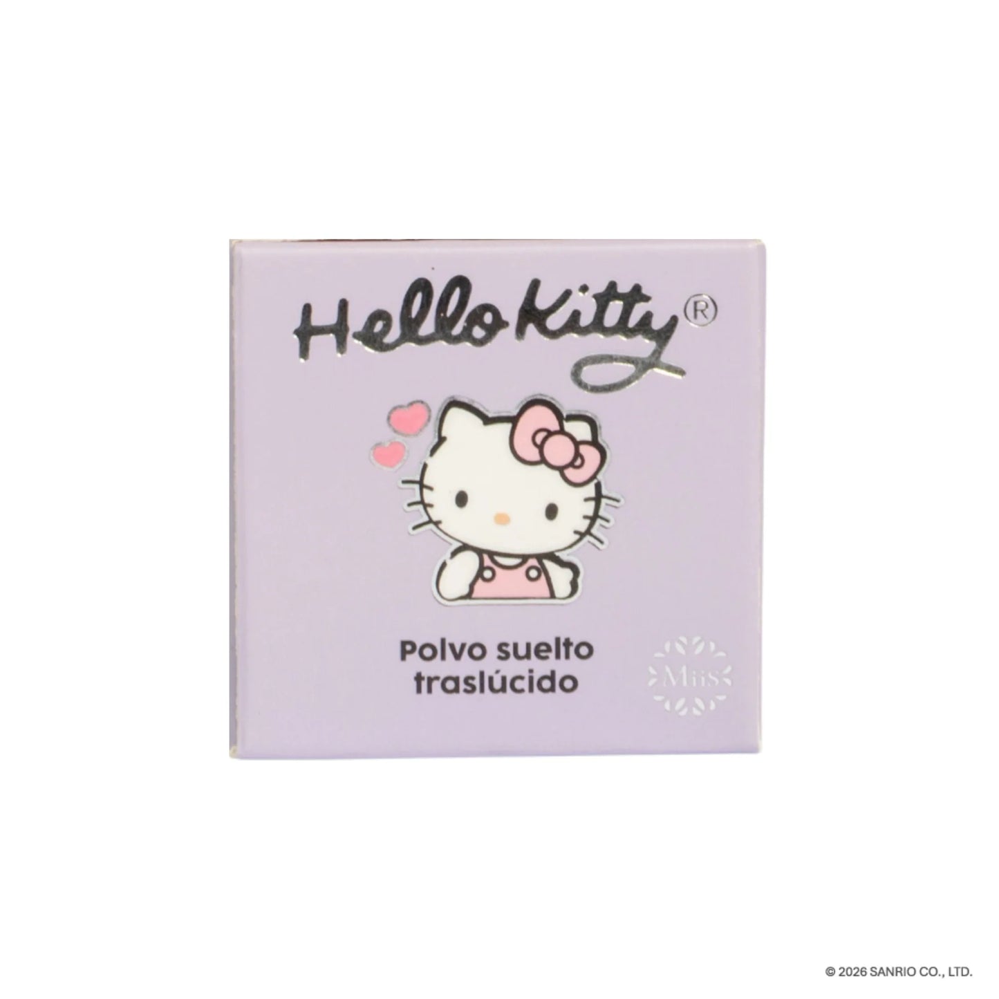 Polvo suelto Hello Kitty Miss cosmetics