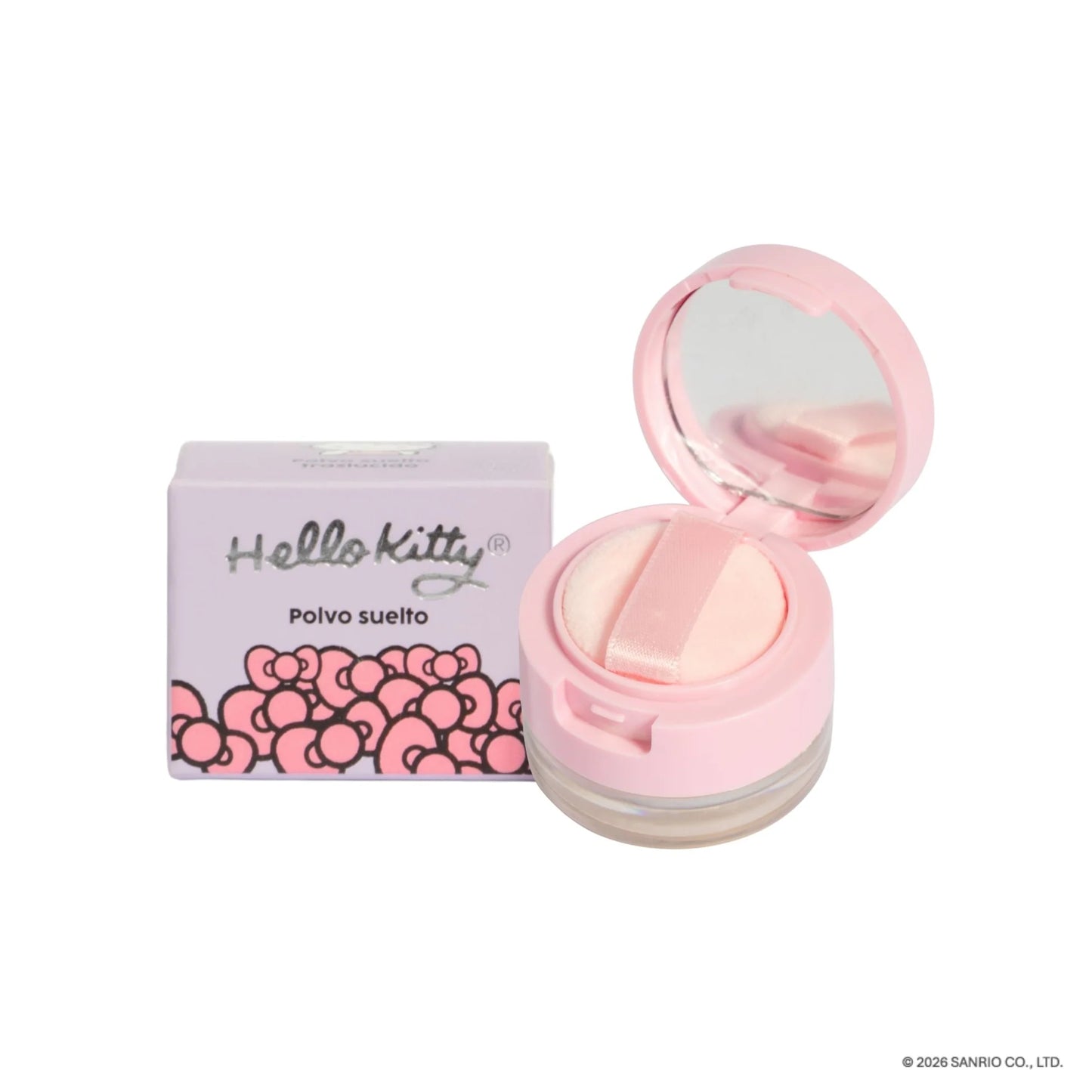 Polvo suelto Hello Kitty Miss cosmetics