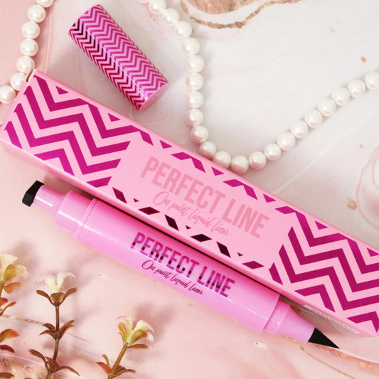 Plumón Delineador + Sello Gato Perfect Line 2 en 1 – Miis Cosmetics