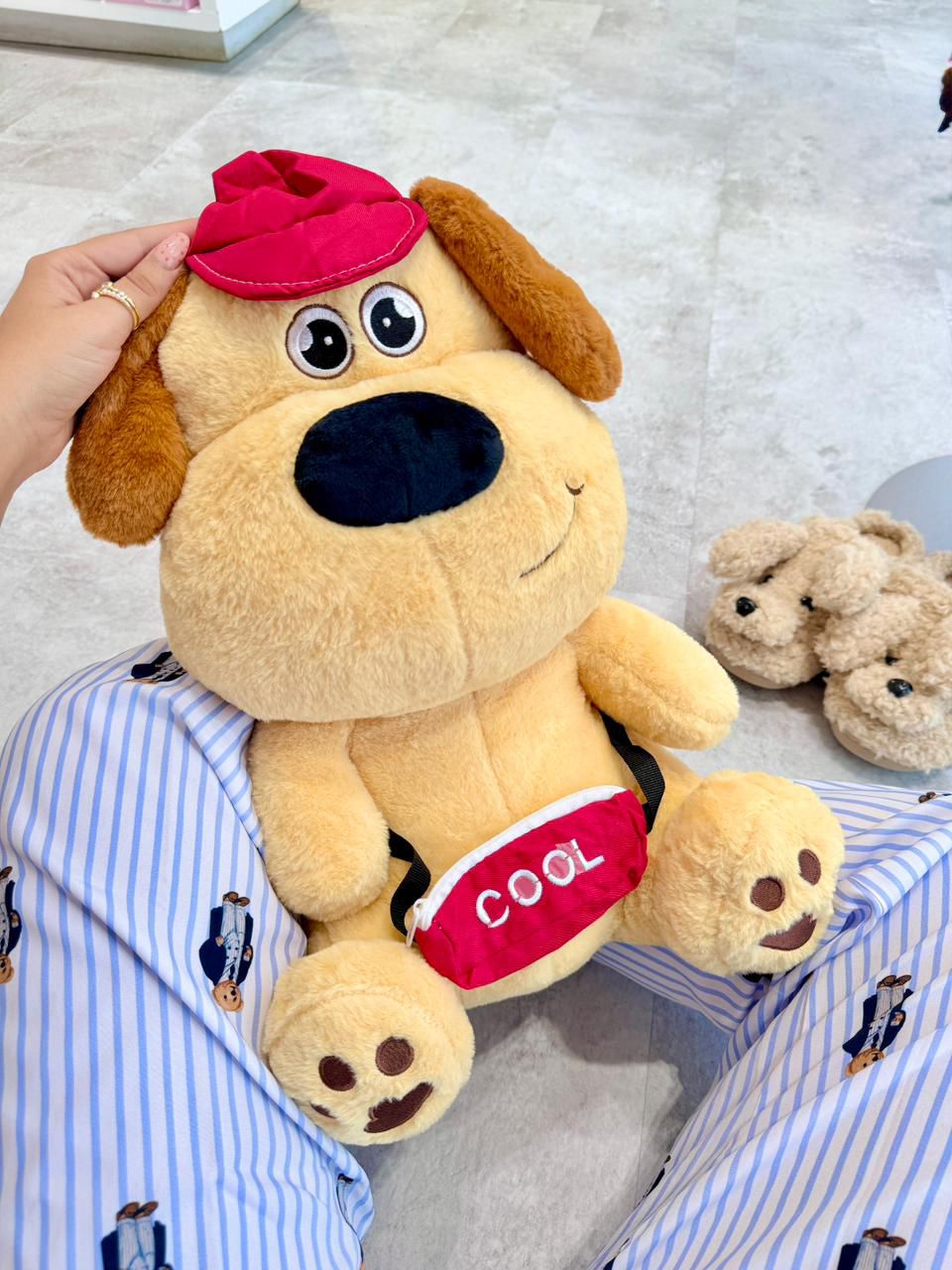 Peluches con cobijas