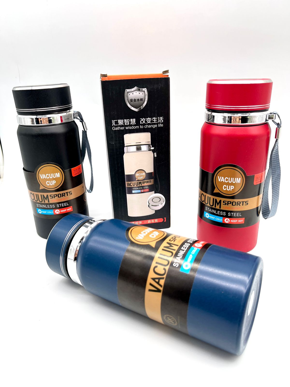 Termos térmicos 600 ML con medidor