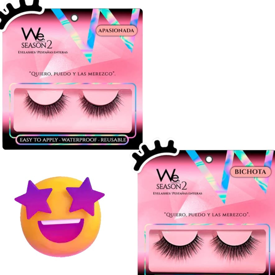 Pestañas SEASON2 we cosmetics