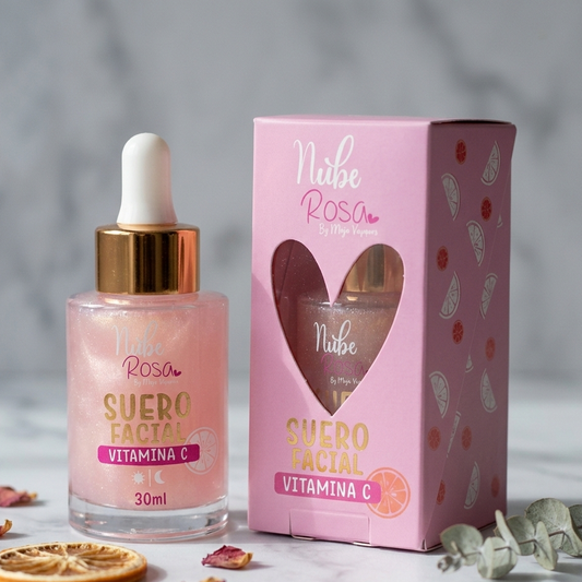 Suero facial vitamina C  Nube Rosa