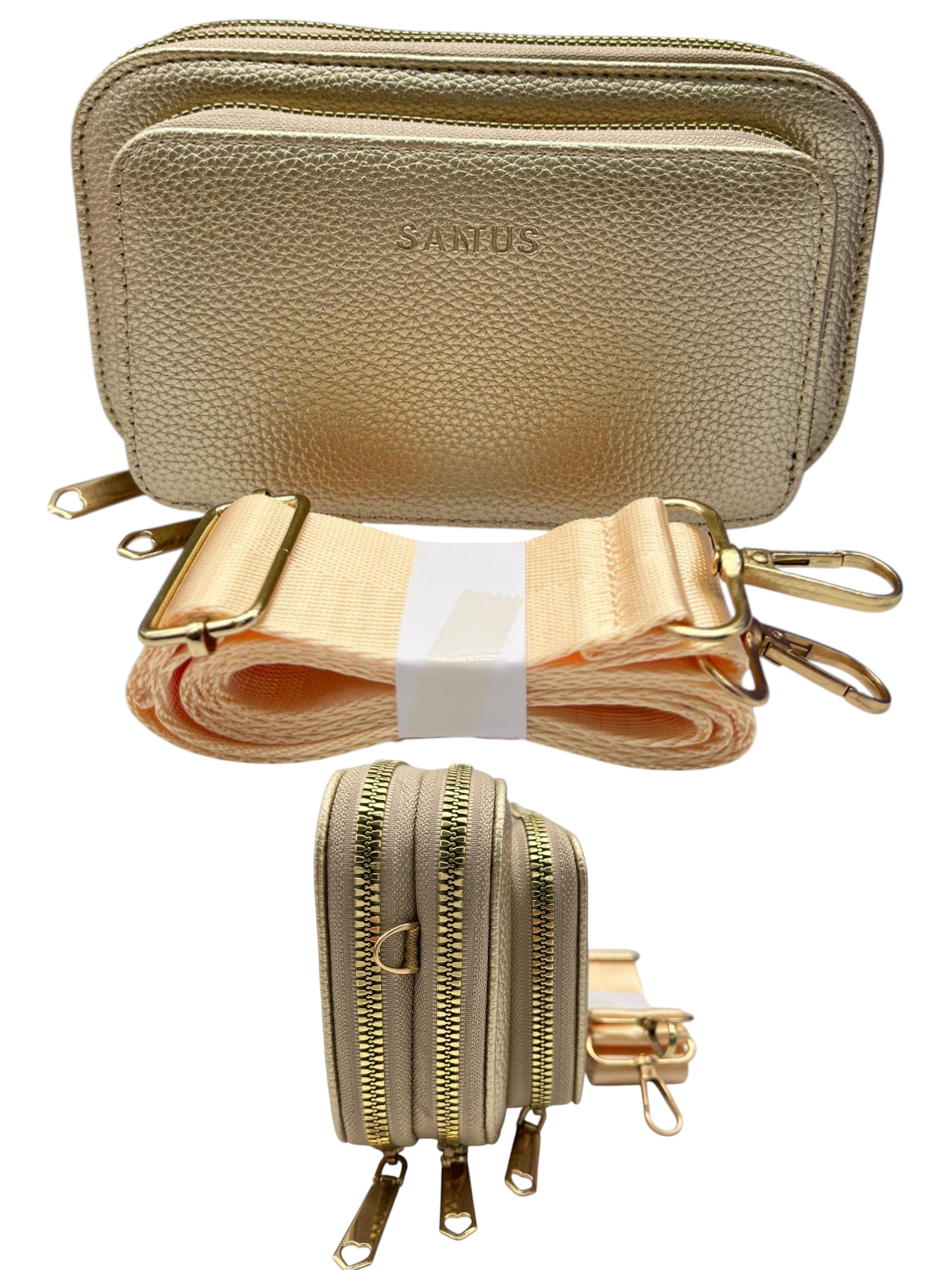 Bolso manos libres con correa  (Santus)