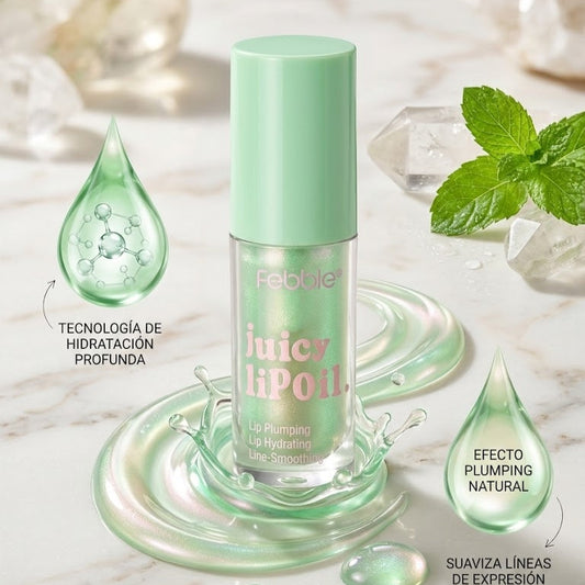 Lip oil juicy con brillo  febble