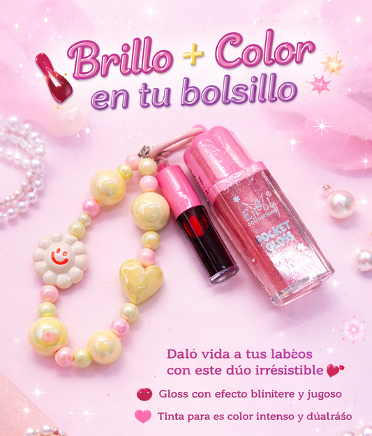 Brillo llavero × 2con  tinta Engol