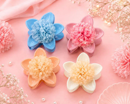 PINZAS PARA EL CABELLO FLORES 🌺🌺