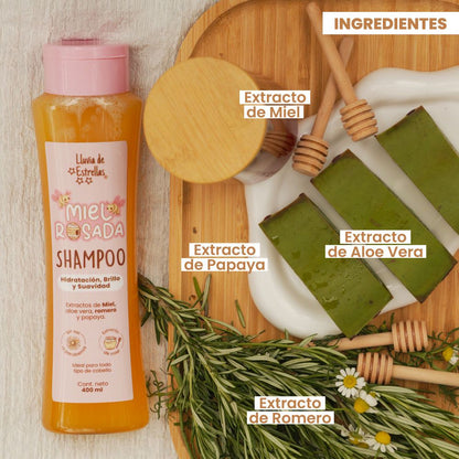 SHAMPOO MIEL ROSADA