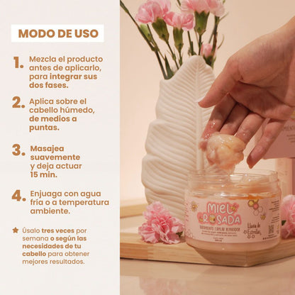 TRATAMIENTO CAPILAR REPARADOR MIEL ROSADA