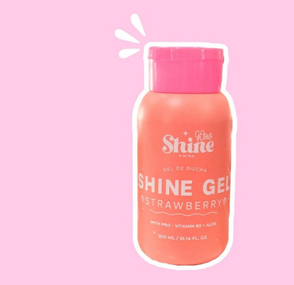 GEL DE DUCHA GLOW  SHINE STRAWBERRY