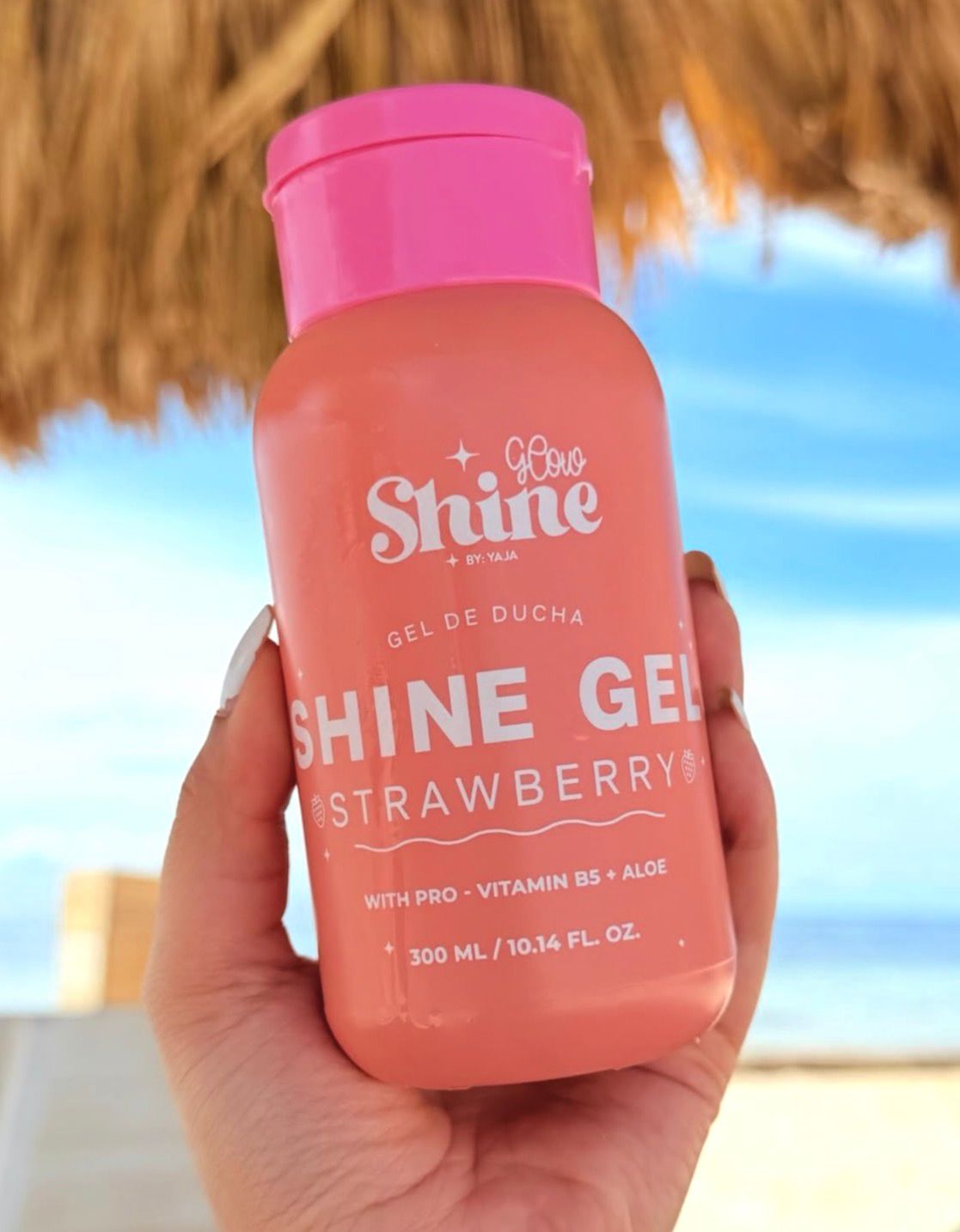 GEL DE DUCHA GLOW  SHINE STRAWBERRY