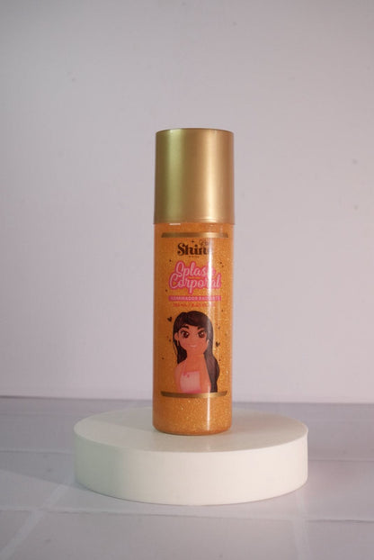 SPLASH CORPORAL DORADO 250 ML GLOW SHINE BY YAJA