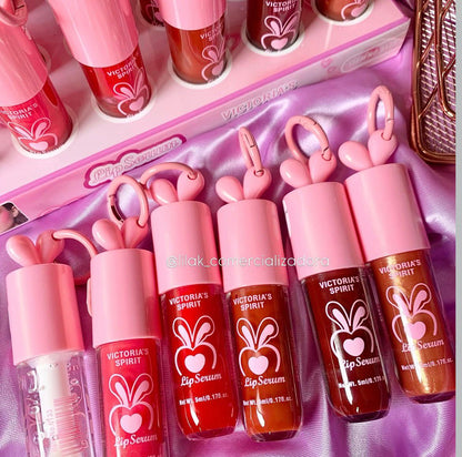 LIP SERUM GLOSS PINK CORA TAPE VICTORIA'S SPIRIT