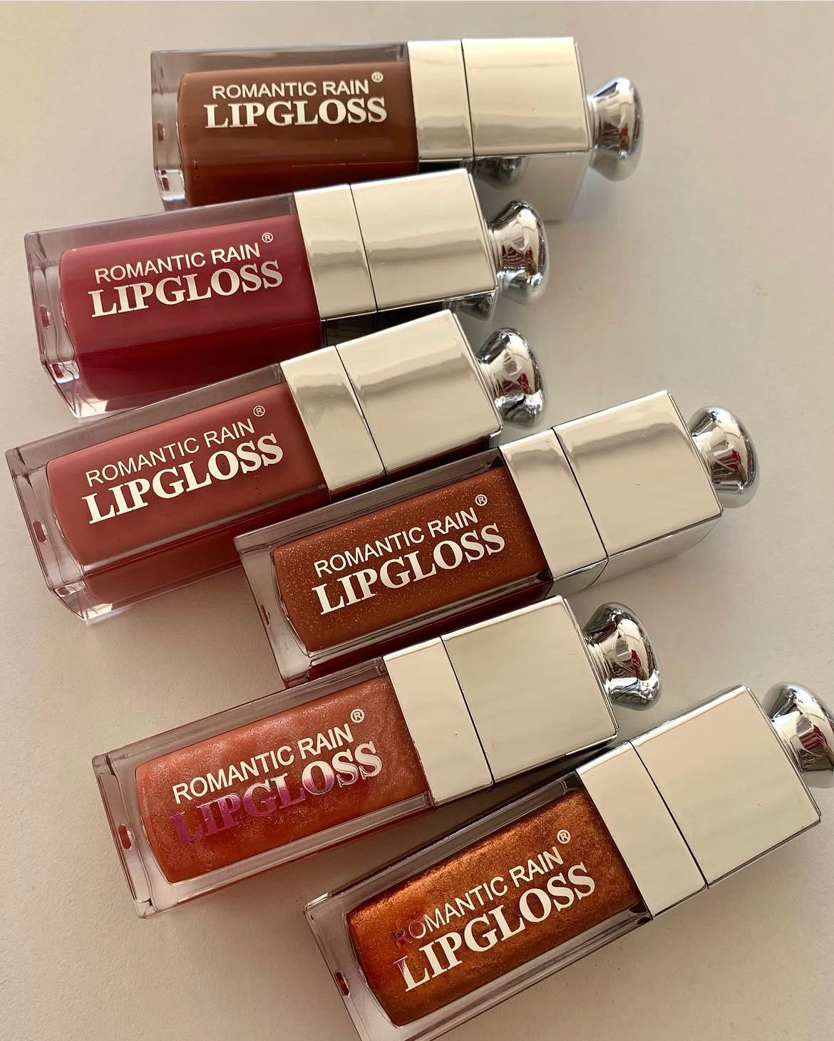 LIP GLOSS BOLI LUJO NUDE ROMANTIC RAIN