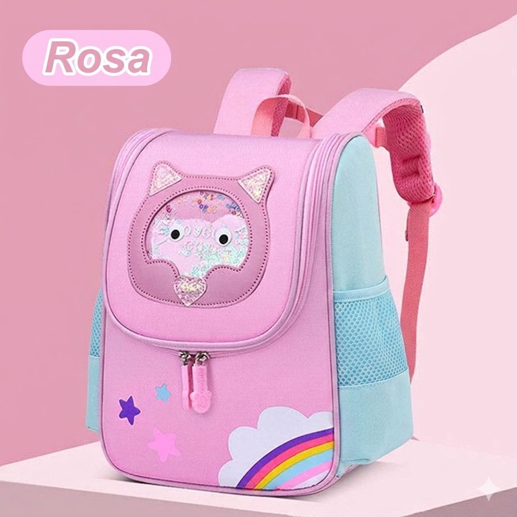 BOLSO MORRAL GATO 😺 & UNICORNIO 🦄  LF -13001
