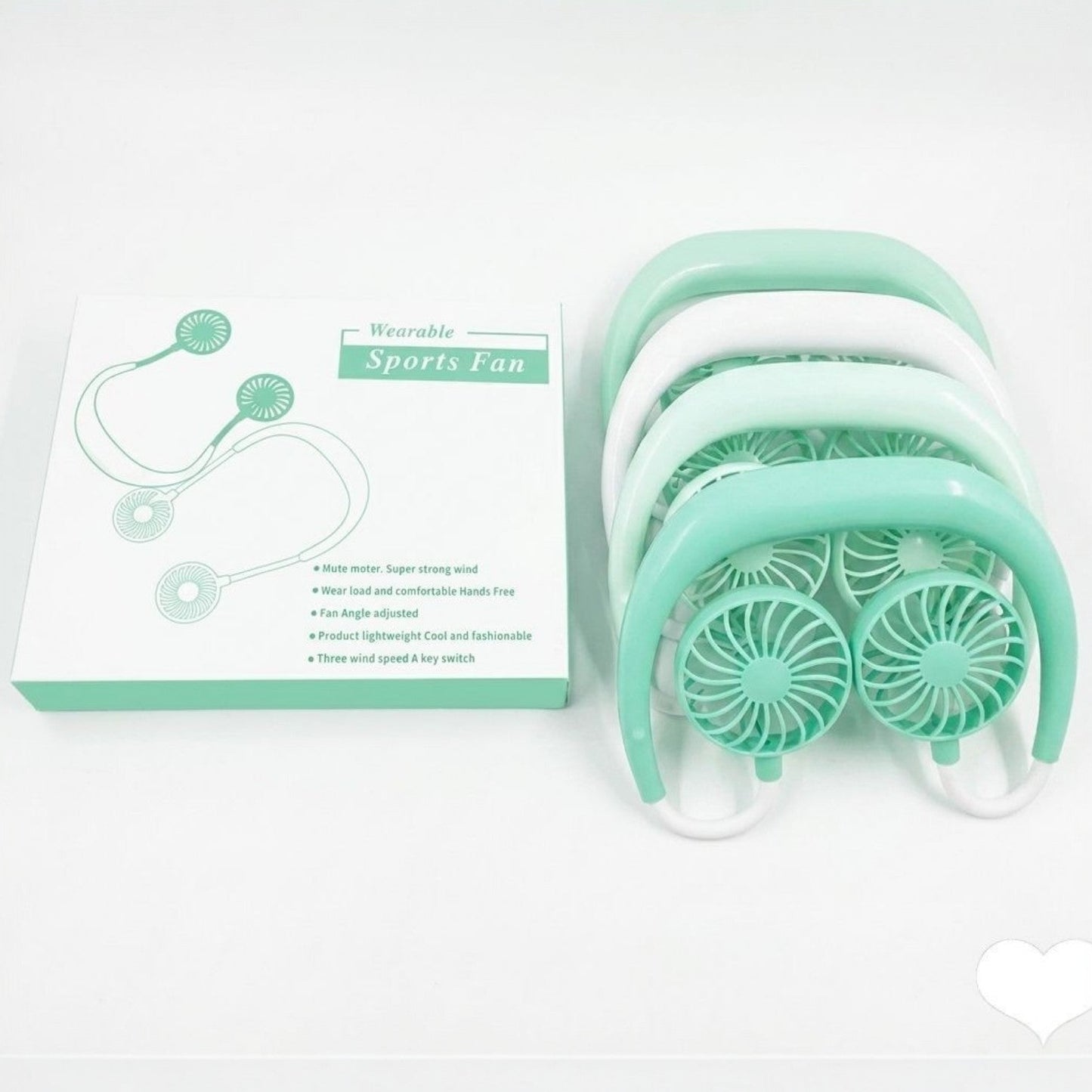 VENTILADOR DE CUELLO WEARABLE SPORTS FAN  TC589 ZY-A1