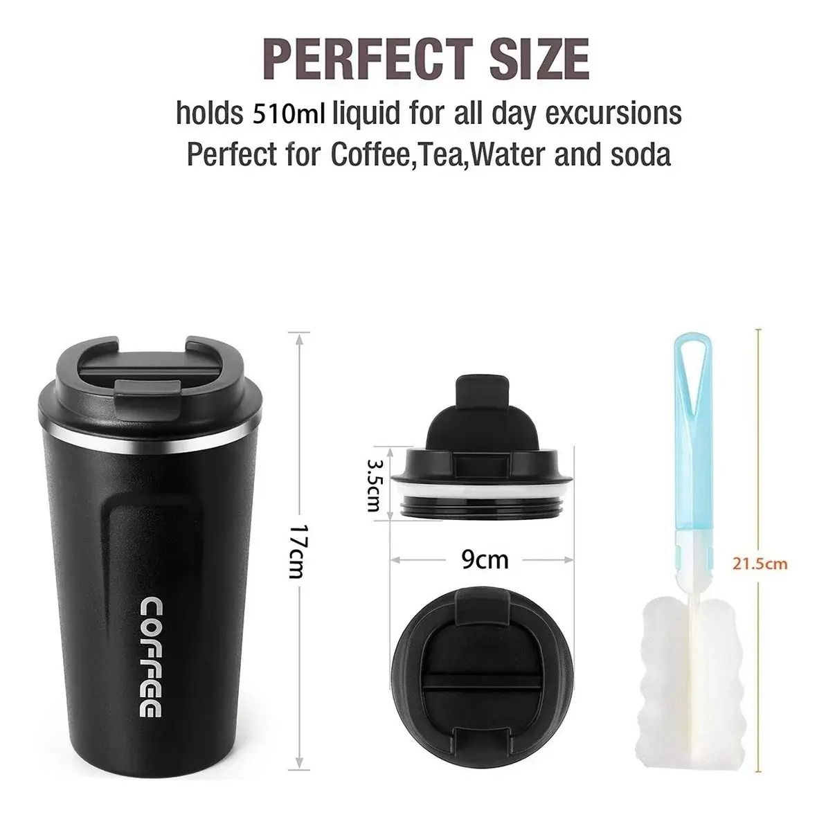VASO TERMICO CON MEDIDOR DE TEMPERATURA COFFEE